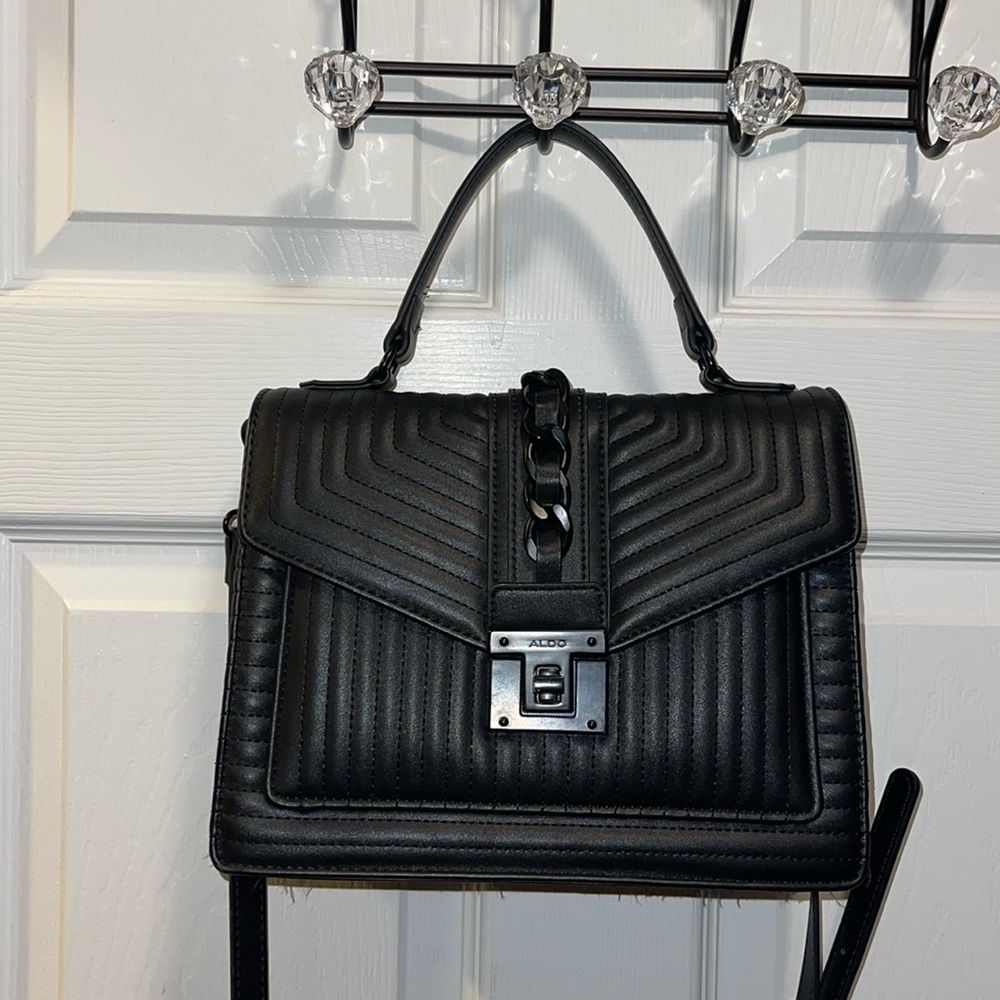 Aldo Black Crossbody Purse